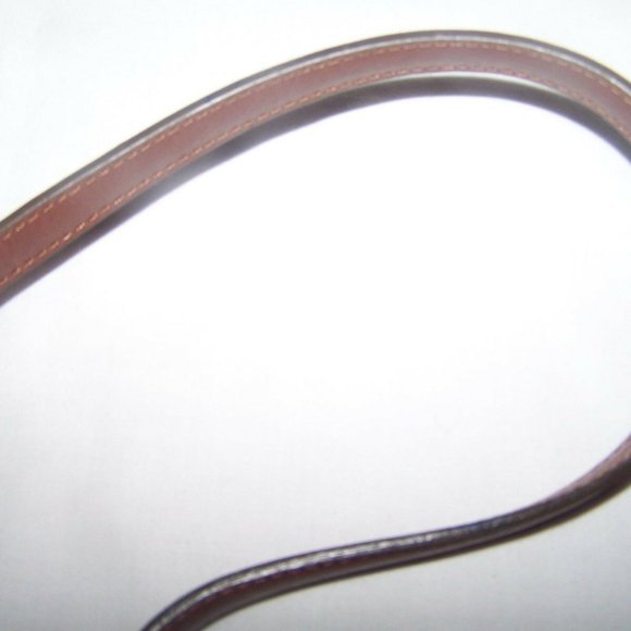 VTG — Nine West Weave Shoulder Bag Purse 🥃 Cognac brown - Picture 12 of 14